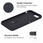 Matte Black Shockproof Slim Back Case For iPhone 7/8/SE Slim Fit Look